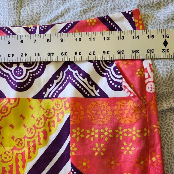 TRINA TURK Women's California Mini Skirt Lined Pockets Sunny Spirit size 0 - Picture 7 of 10